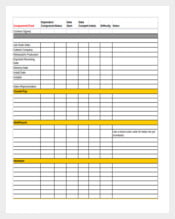 New Client Google Spreadsheet EXample Template
