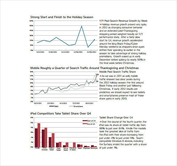 32+ Marketing Report Templates - Word, PDF, Pages, Docs