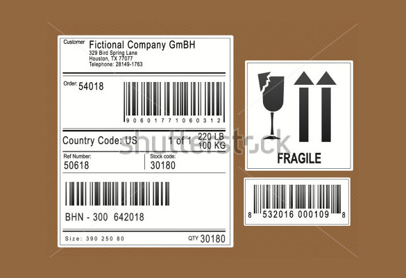 16+ Shipping Label Templates - Free Sample, Example Format Download