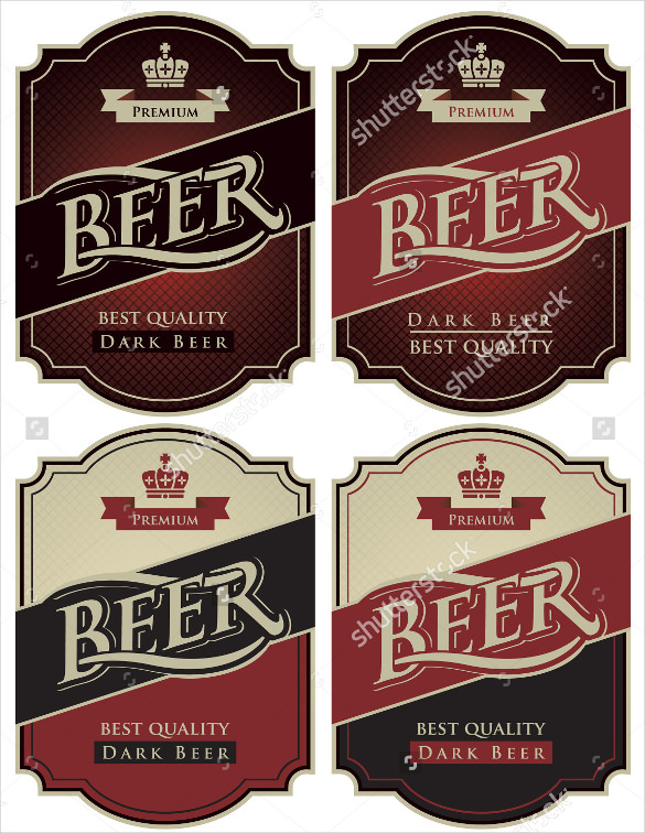 31+ Beer Label Templates Word, PSD, Apple Pages