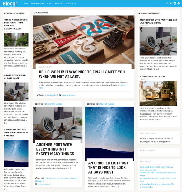 23+ News Blog Themes & Templates