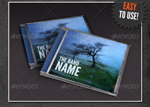 cd jewel case template photoshop free download