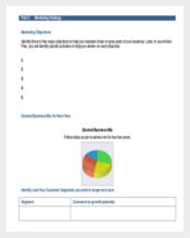 Marketing Plan For Businesses Free Download Template