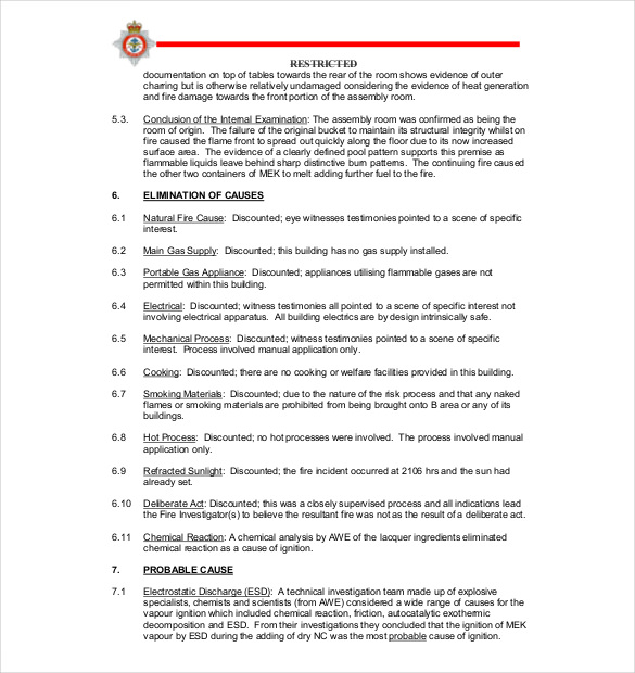 18+ Investigation Report Templates - DOC, PDF, Word, Pages 