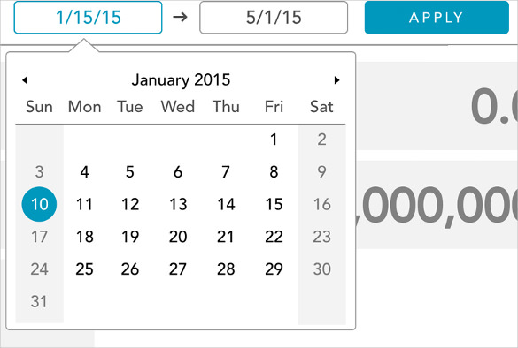 25+ HTML Calendar Templates - HTML, PSD, CSS