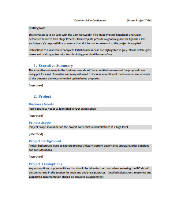 12+ Business Case Templates – Free Sample, Example, Format Download