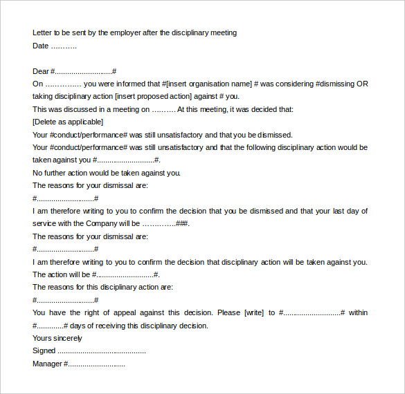 Employee reprimand form template - mfacourses54.web.fc2.com