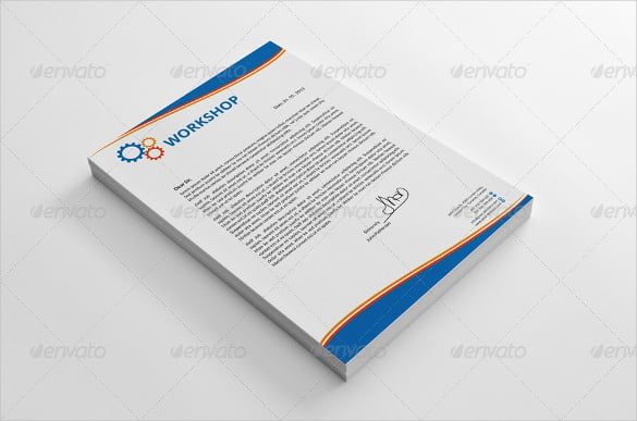 corporate letterheads vector eps format download