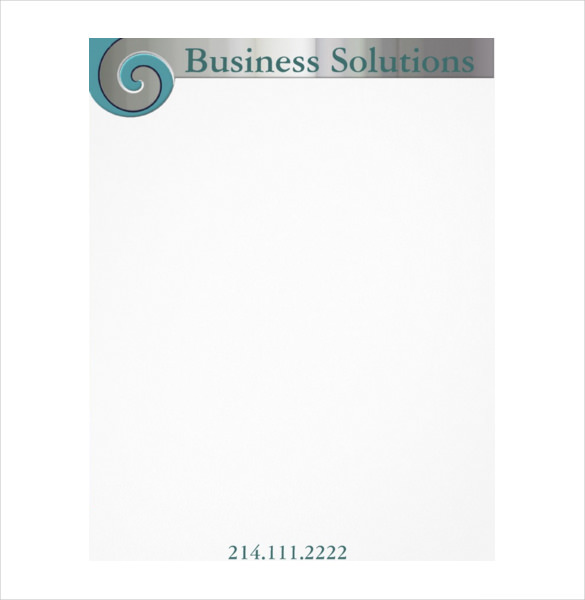 professional letterhead download