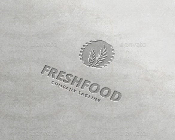 fresh food logo templates