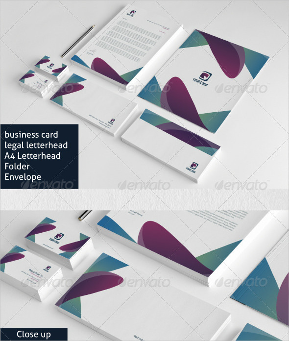 eties stationery package legal letterhead template download