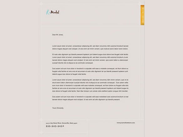 Construction Company Letterhead Template - 13+ Free Word, PDF