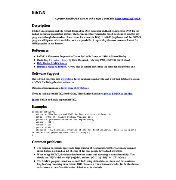 bibtex technical report