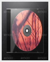 Photorealistic Jewel CD Case Example Template
