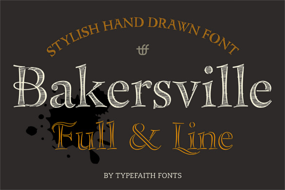 bakersville-serif-scetch-vintage-font