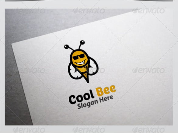 honey-bee-logo-template