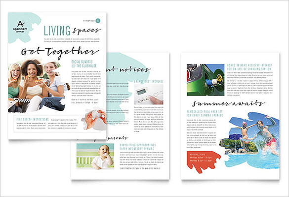 newsletter templates for microsoft word free