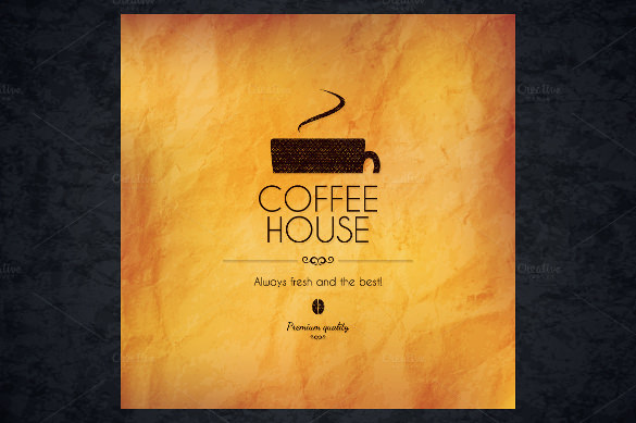 coffee day restaurant logo template