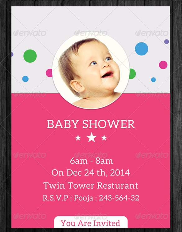 most visited baby shower invitation template for flyer
