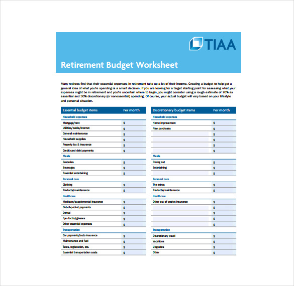 17+ Budget Sheet Templates - Word, PDF, Excel