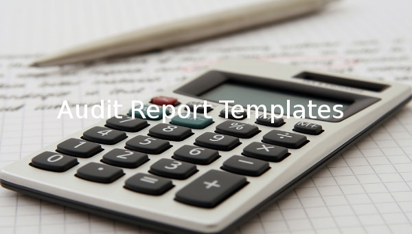 audit report templates