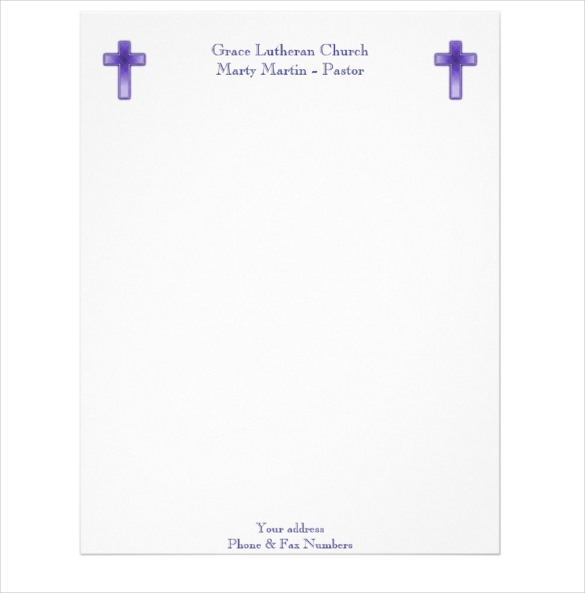 Free Church Letterhead Template Downloads 511 Free Letterhead 