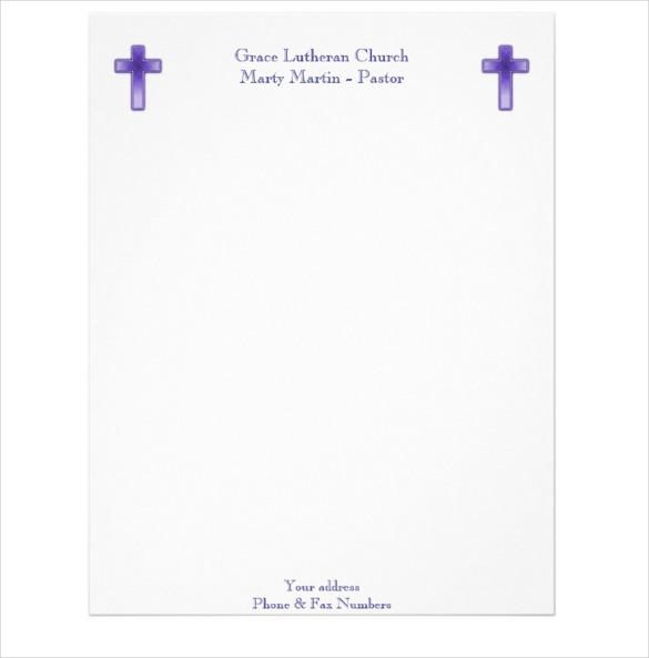 Church Header 11+ Church Letterhead Templates - Free Word, PSD, AI Format Download