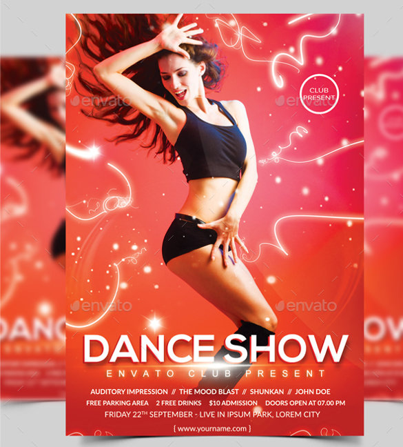 Dance Flyer Template Word