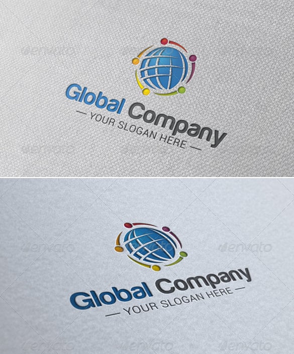 global-company-logo-template