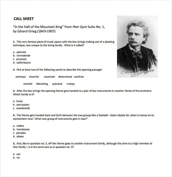 grieg-call-sheet-free-pdf-template-download