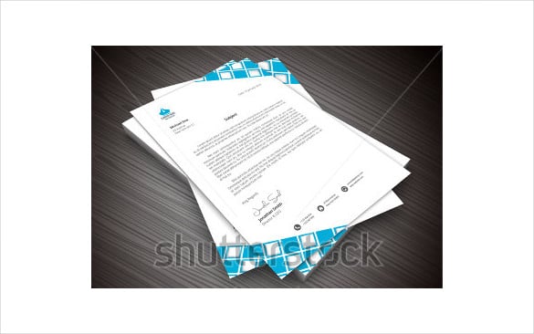 example personal letterhead template