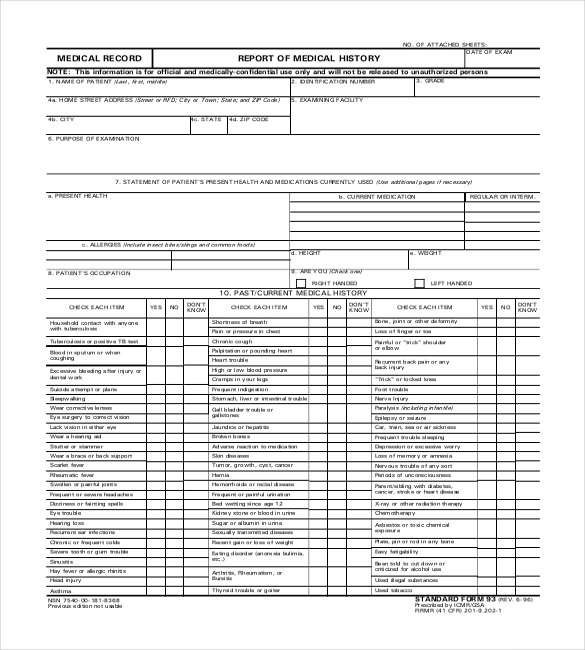 16+ Medical Report Templates - Free Sample, Example, Format Download