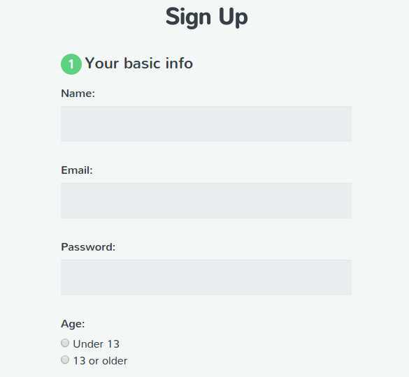codepen sign up form in html format download11
