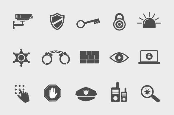 basic security icons