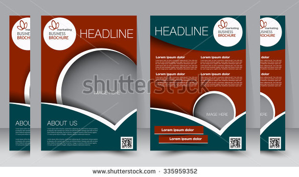 easily editable abstract background flyer