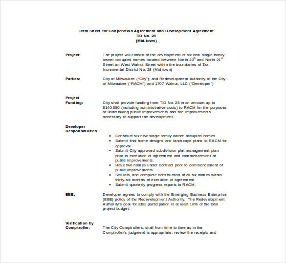 term-sheet-for-cooperation-agreement-word-free-download