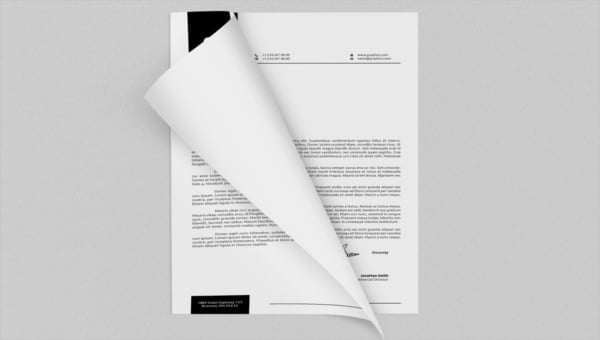 fetured image law firm letterhead template