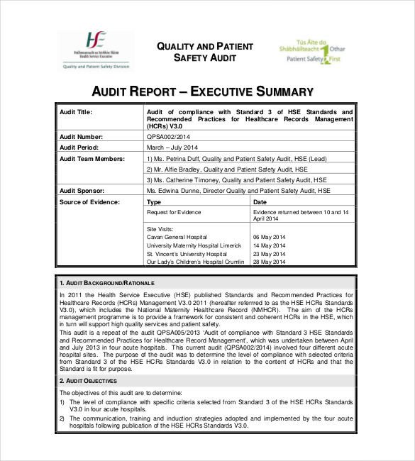 Summary Report Templates 10+ Free Word, Excel & PDF Formats, Samples