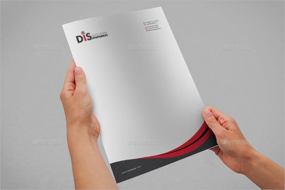 letterhead of custom sample template