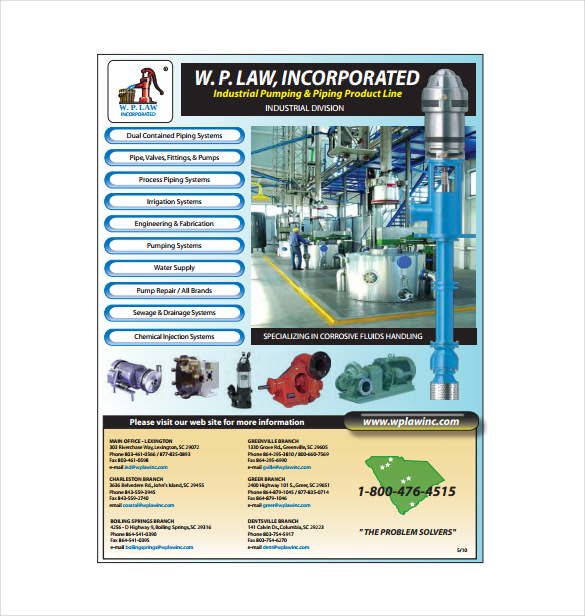 industrial line sheet pdf template free download