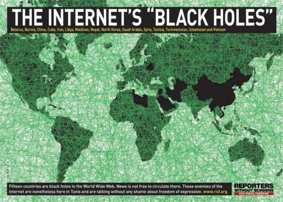 reporters without borders the internet’s “black holes”