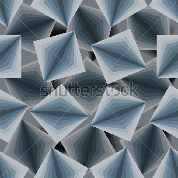 d background drawing squares illusion template