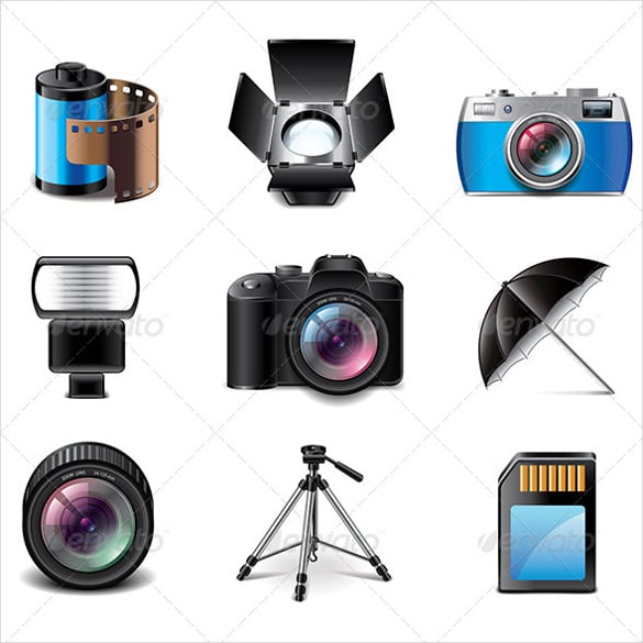 photography-equipment-icons