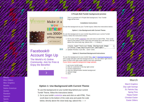 purple blot tumblr background template