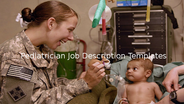 pediatrician job description template pediatrician job description template
