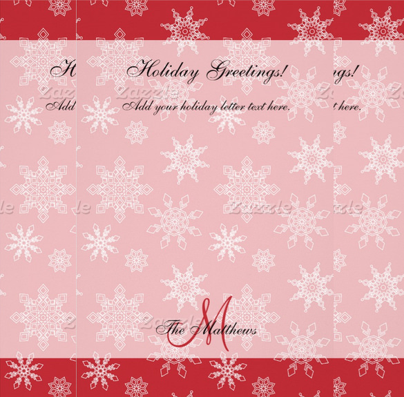 Holiday Letter Template – 14+ Free Word, PDF, PSD, Format Download