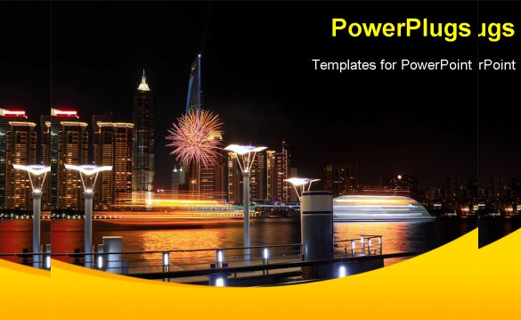 happy holidays powerpoint template free