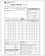 department monthly report template