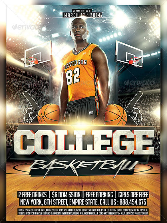 Free Basketball Flyer Template from images.template.net