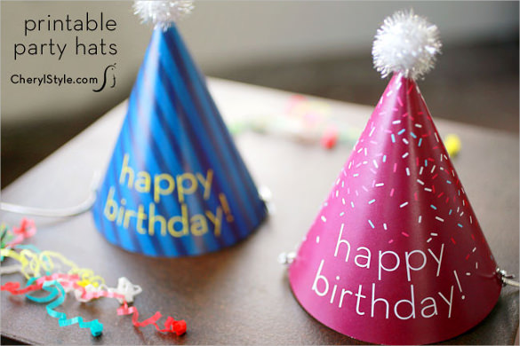 21+ Birthday Hat Template - Free PSD, EPS,In Design Format Download | Free & Premium Templates